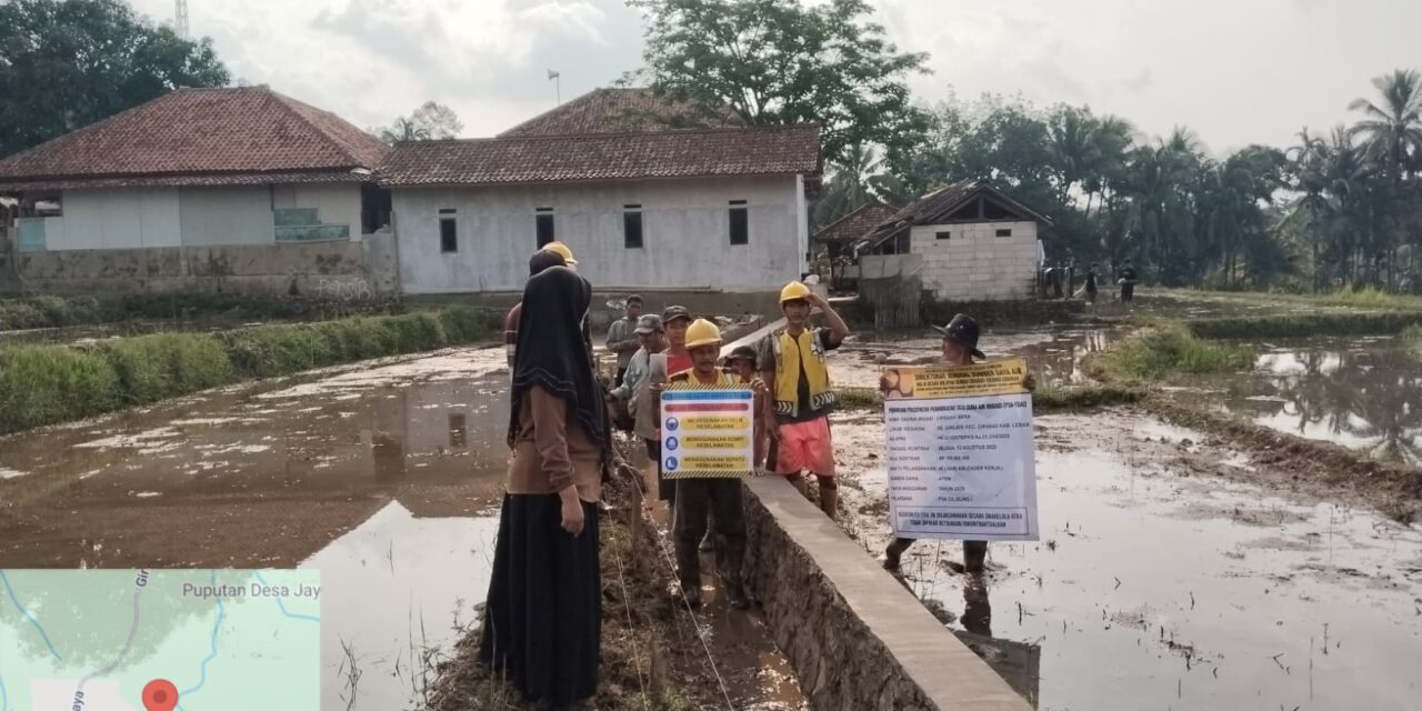 Program P3-TGAI Sukses Mengairi Sawah di Kp. Cilisung, Petani Kelompok Cipicung Bera Rasakan Manfaatnya